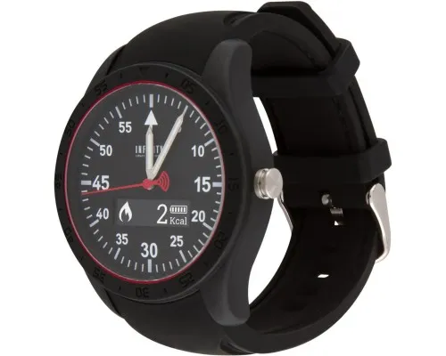 Смарт-годинник Atrix INFINITYS X20 45mm Swiss Sport Chrono Black-silicone Смарт-г (swwpaii2sscbs)