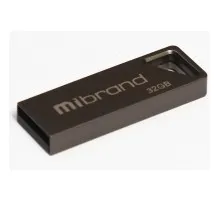 USB флеш накопичувач Mibrand 32GB Stingray Grey USB 2.0 (MI2.0/ST32U5G)