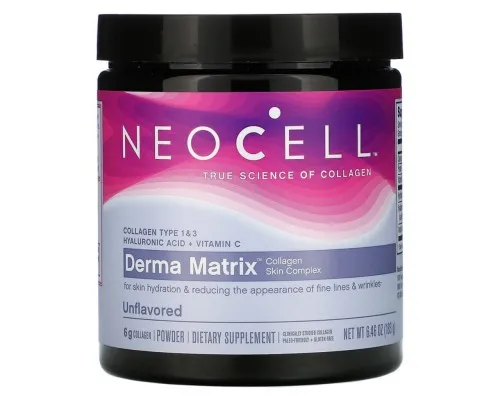 Вітамін Neocell Колагеновий Комплекс для Шкіри в порошку, Derma Matrix, NeoC (NEL-12958)