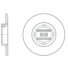Тормозной диск HI-Q SD3010