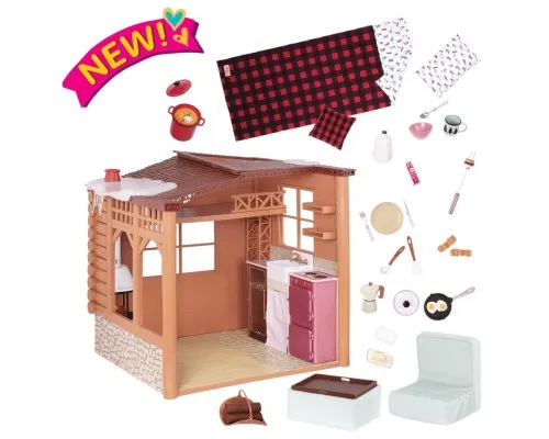 Игровой набор Our Generation Дом с аксессуарами Cozy Cabin (BD37961)