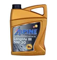 Моторна олива Alpine 5W-30 Longlife III 5л (0285-5)
