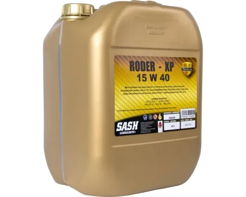 Моторна олива SASH RODER XP 15W40 20л (100258)