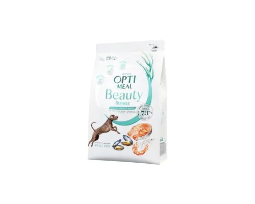 Сухой корм для собак Optimeal Beauty Fitness беззерновой на основе морепродуктов 4 кг (4820215366052)