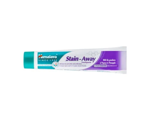 Зубная паста Himalaya Herbals Stain-Away отбеливающая против пятен 75 мл (6297000713960/6297000713977)