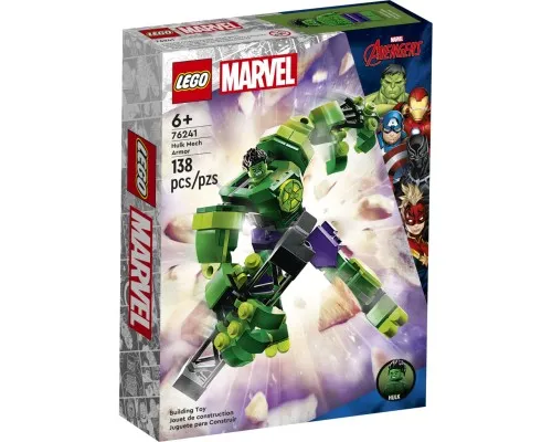 Конструктор LEGO Super Heroes Робоброня Халка 138 деталей (76241)