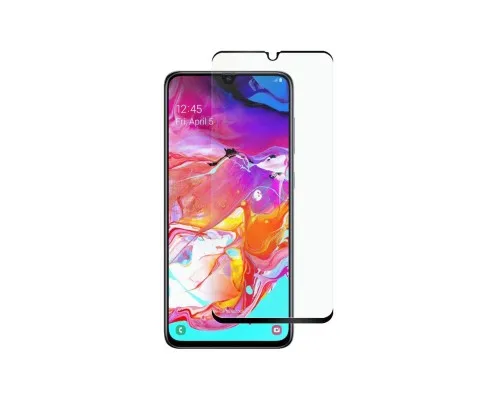 Скло захисне PowerPlant Full screen Samsung Galaxy A70, Galaxy A70s, Black (GL606887)