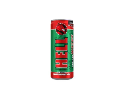 Энергетический напиток Hell со вкусом арбуза 250 мл (5999571050673)