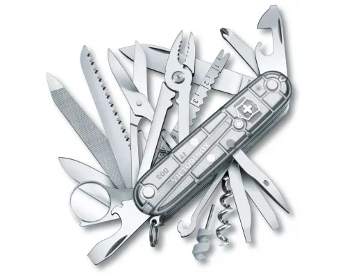 Ніж Victorinox Swisschamp Transparent Silver (1.6794.T7)