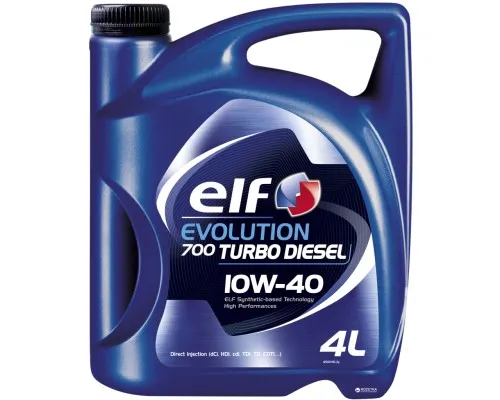 Моторна олива ELF EVOL. 700 Turbo Diesel 10w40 4л