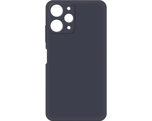 Чехол для мобильного телефона MAKE Xiaomi Redmi 12 Silicone Black (MCL-XR12BK)