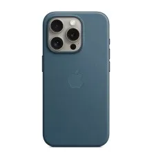 Чохол до мобільного телефона Apple iPhone 15 Pro FineWoven Case with MagSafe Pacific Blue (MT4Q3ZM/A)