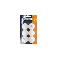 Мячик для тенниса Donic Jade ball 40+ 6 шт White (618371)