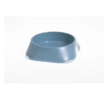 Посуд для котів Fiboo Миска без антиковзких накладок S синя (FIB0136)