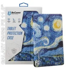 Чохол до планшета BeCover Smart Case Samsung Tab S9 (SM-X710/SM-X716)/S9 FE (SM-X510/SM-X516B) 11.0" Night (710419)