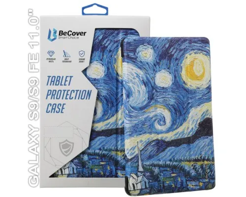 Чехол для планшета BeCover Smart Case Samsung Tab S9 (SM-X710/SM-X716)/S9 FE (SM-X510/SM-X516B) 11.0 Night (710419)