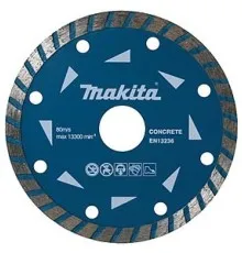 Круг відрізний Makita алмазний по бетону турбо 180х22.23 мм (D-41648)