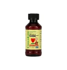 Минералы ChildLife Жидкий цинк для детей, вкус манго и клубники, Zinc Plus, 118 м (CDL-10350)
