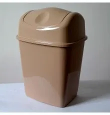 Контейнер для мусора ММ Пласт Кремовый 14 л (ММ 14/крем)