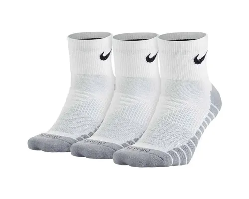 Шкарпетки Nike U NK EVRY MAX CUSH ANKLE 3PR SX5549-100 46-50 3 пари Білі (091206423168)