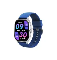 Смарт-часы Globex Smart Watch Urban (Silver-Blue)