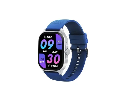 Смарт-годинник Globex Smart Watch Urban (Silver-Blue)