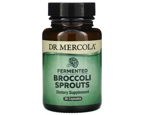 Трави Dr. Mercola Ферментовані паростки Брокколі, Fermented Broccoli Sprouts, (MCL-01776)