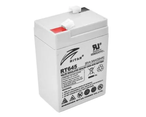 Батарея до ДБЖ Ritar AGM RT645, 6V-4.5Ah (RT645)