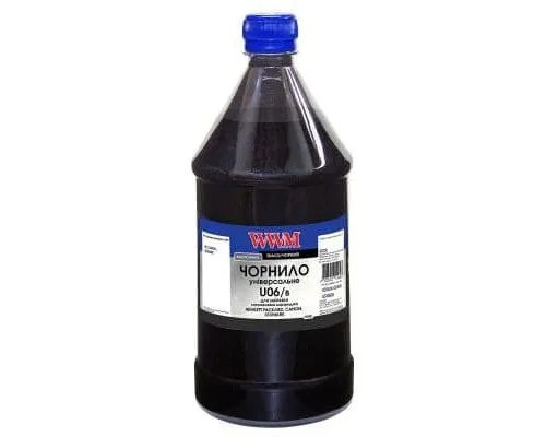 Чорнило WWM Universal Canon/HP/Lexmark/Xerox Black 1000г (U06/B-4)