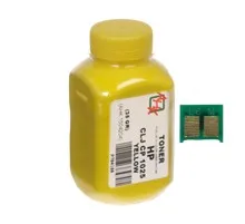 Тонер HP CLJ CP1025 35г Yellow +chip AHK (1500128)