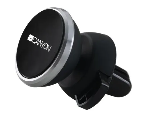 Универсальный автодержатель Canyon Car air vent magnetic phone holder with button (CNE-CCHM4)