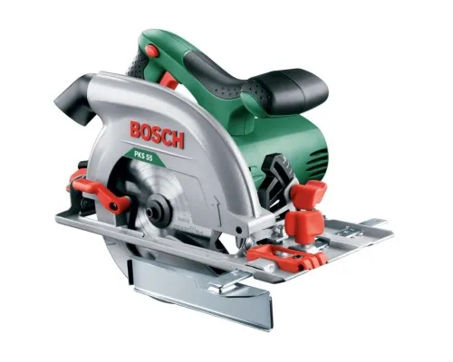 Дисковая пила Bosch PKS 55, ручная (0.603.500.020)