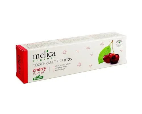 Дитяча зубна паста Melica Organic Вишня 100 мл (4770416002269)