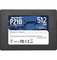 Накопитель SSD 2.5" 512GB Patriot (P210S512G25)
