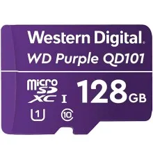 Карта памяти WD 128GB microSDXC class 10 UHS-I (WDD128G1P0C)