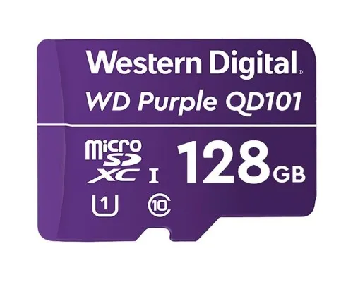 Карта памяті WD 128GB microSDXC class 10 UHS-I (WDD128G1P0C)