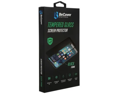 Стекло защитное BeCover Premium Motorola Moto E6s Black (705586)