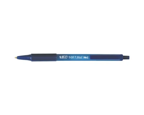 Ручка шариковая Bic Soft Feel Clic Grip, синяя (bc8373982)