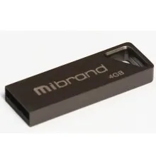 USB флеш накопичувач Mibrand 4GB Stingray Grey USB 2.0 (MI2.0/ST4U5G)