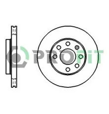 Гальмівний диск Profit 5010-1279