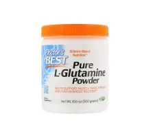 Аминокислота Doctor's Best Глютамин в Порошке, L-Glutamine Powder, 300 гр. (DRB-00491)