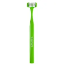 Зубная щетка Dr. Barman's Superbrush Regular Трехсторонняя Мягкая Салатовая (7032572876212-light-green)