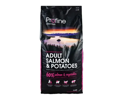 Сухой корм для собак Profine Adult Salmon с лососем и картофелем 15 кг (8595602517572)