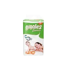 Підгузки Giggles Premium Maxi 7-18 кг 44 шт (8680131201600)