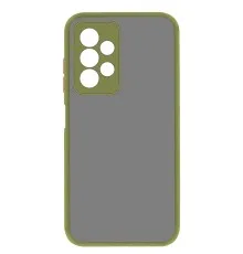 Чехол для мобильного телефона MAKE Samsung A23 Frame (Matte PC+TPU) Green (MCMF-SA23GN)