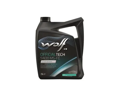 Моторное масло Wolf OFFICIALTECH 5W20 MS-FE 5л (8320385)