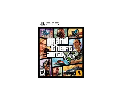 Игра Sony Grand Theft Auto V PS5 [Blu-Ray диск} (5026555431842)