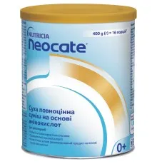 Детская смесь Nutricia Neocate для детей с пищевой аллергией с рождения 400 г (5016533655155)