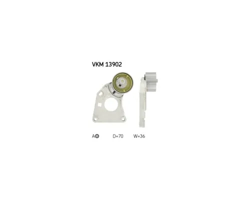 Натягувач ременя з роликом SKF VKM 13902