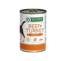 Консерви для собак Nature's Protection Adult Beef&Turkey 400 г (KIK45097)